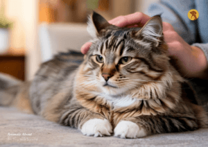 Cat sniffling with watery eyes, representing common symptoms and remedies for cat runny nose