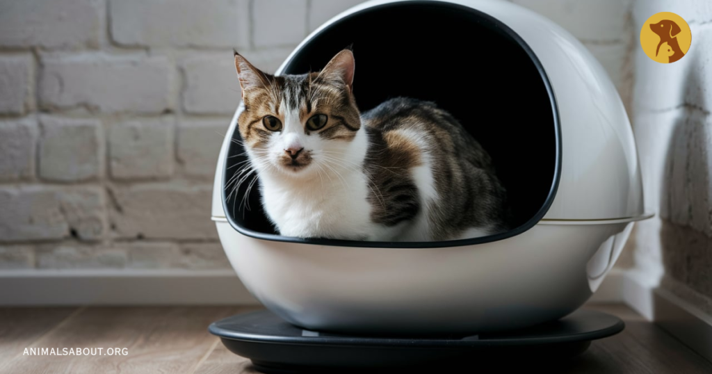 train cat litter box